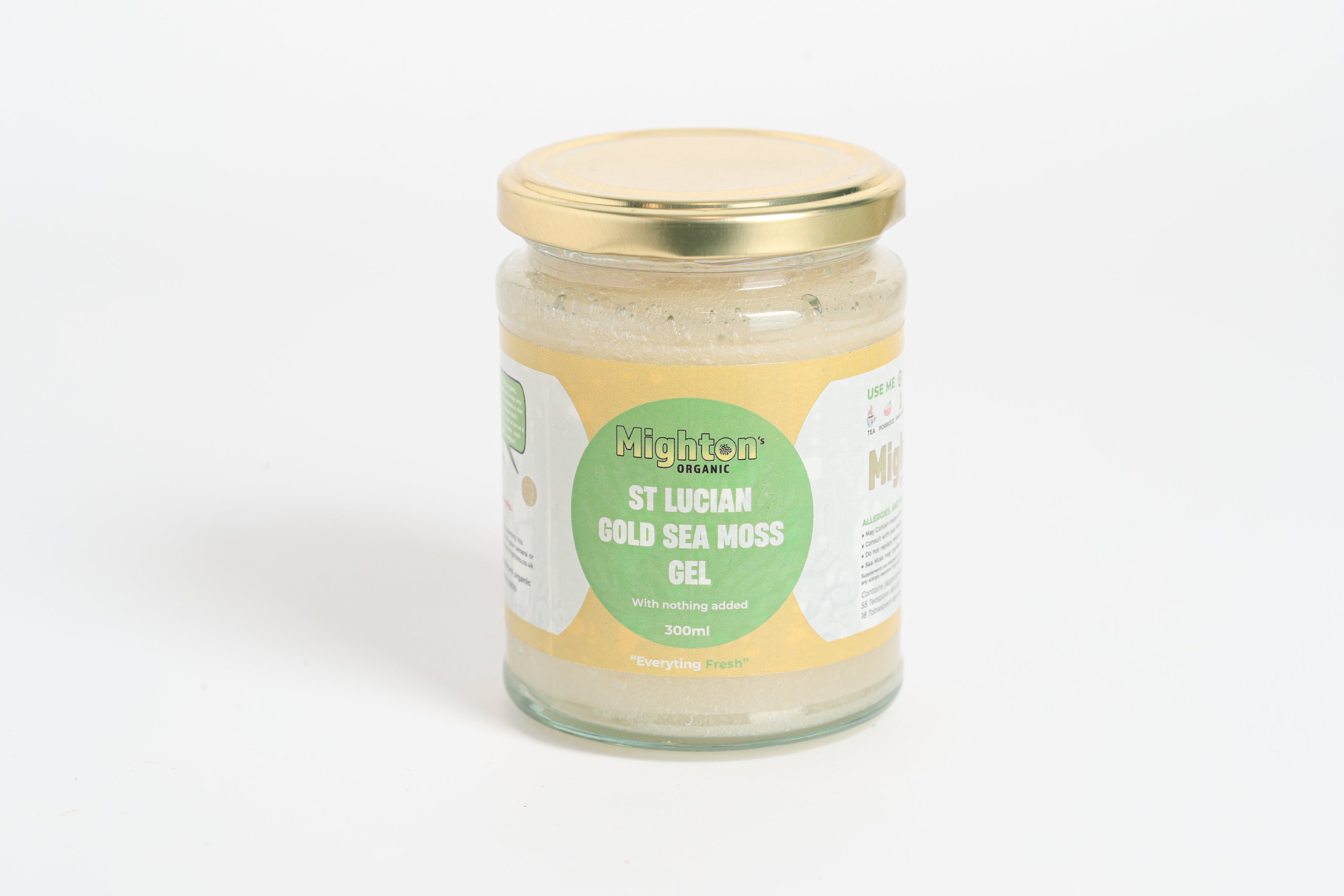 Plain Sea Moss Gel – Handmade, Wildcrafted, Cold Shipped for Freshness
