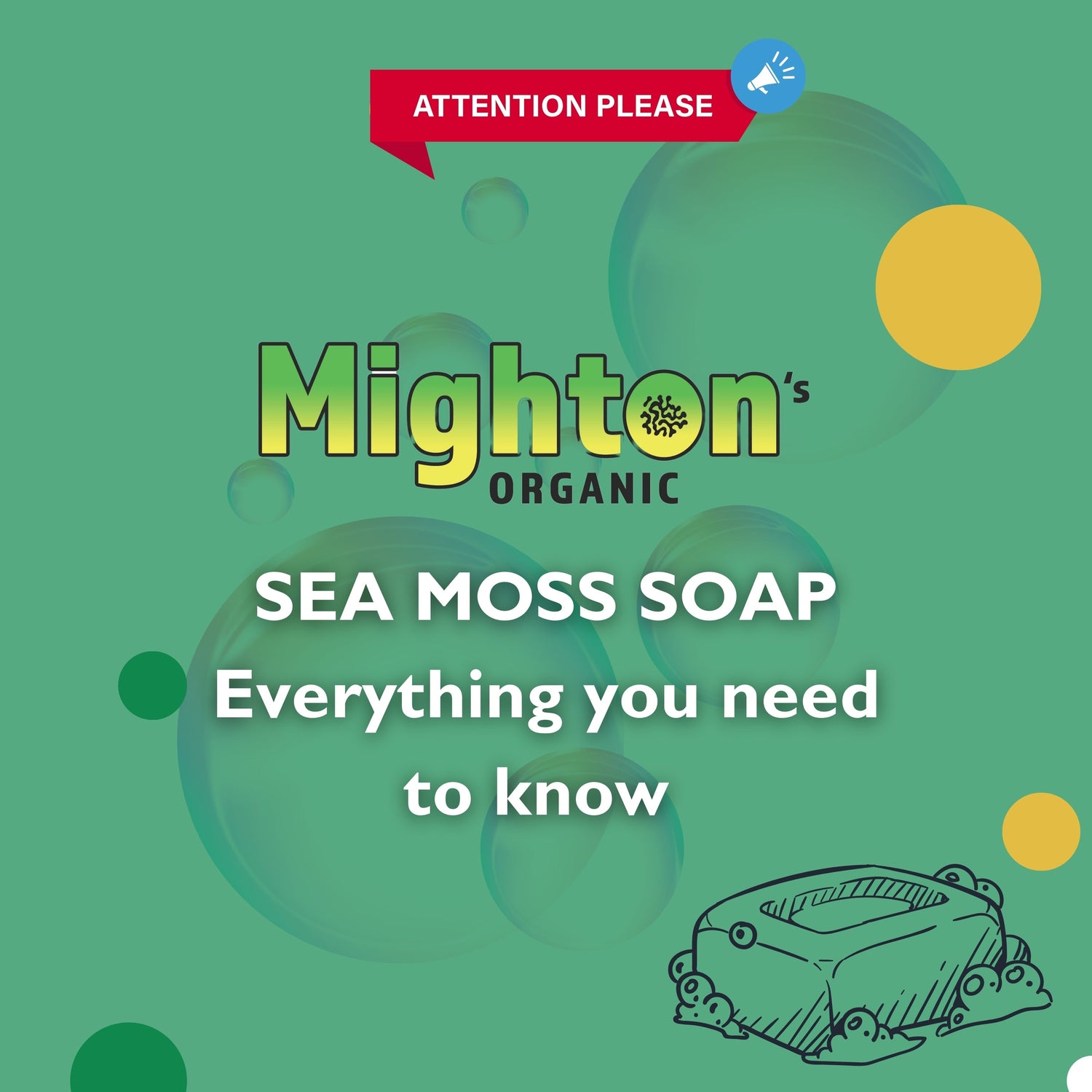 OUR NEW SEA MOSS SOAP!