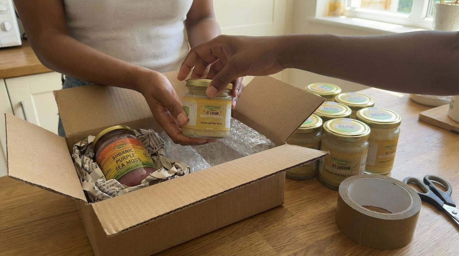 Sea Moss Delivery Done Right: How to Handle Your Fresh Order from Mightons
