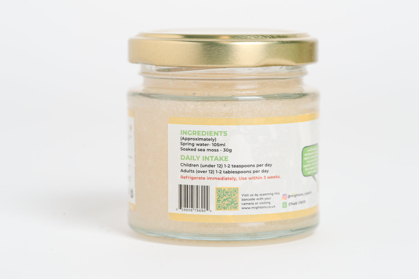 Mighton's Plain Sea Moss Minis