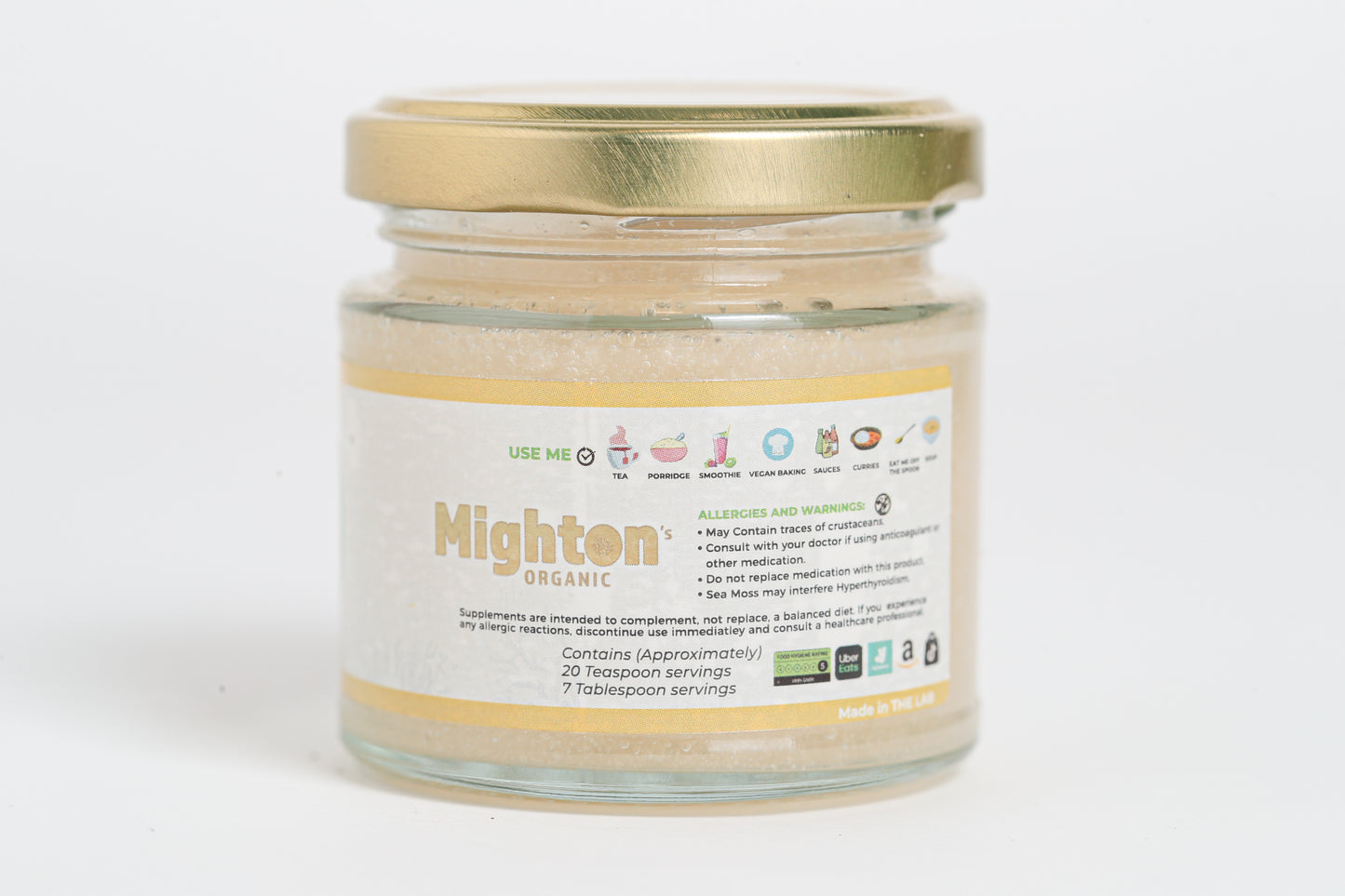 Mighton's Plain Sea Moss Minis