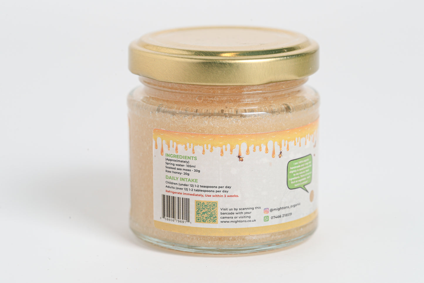 Mighton's Raw Honey Sea Moss Minis
